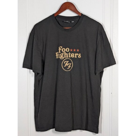 Foo Fighters Cobra Snake Black Short Sleeve T-Shirt Size Large Concert Tee - Picture 2 of 2